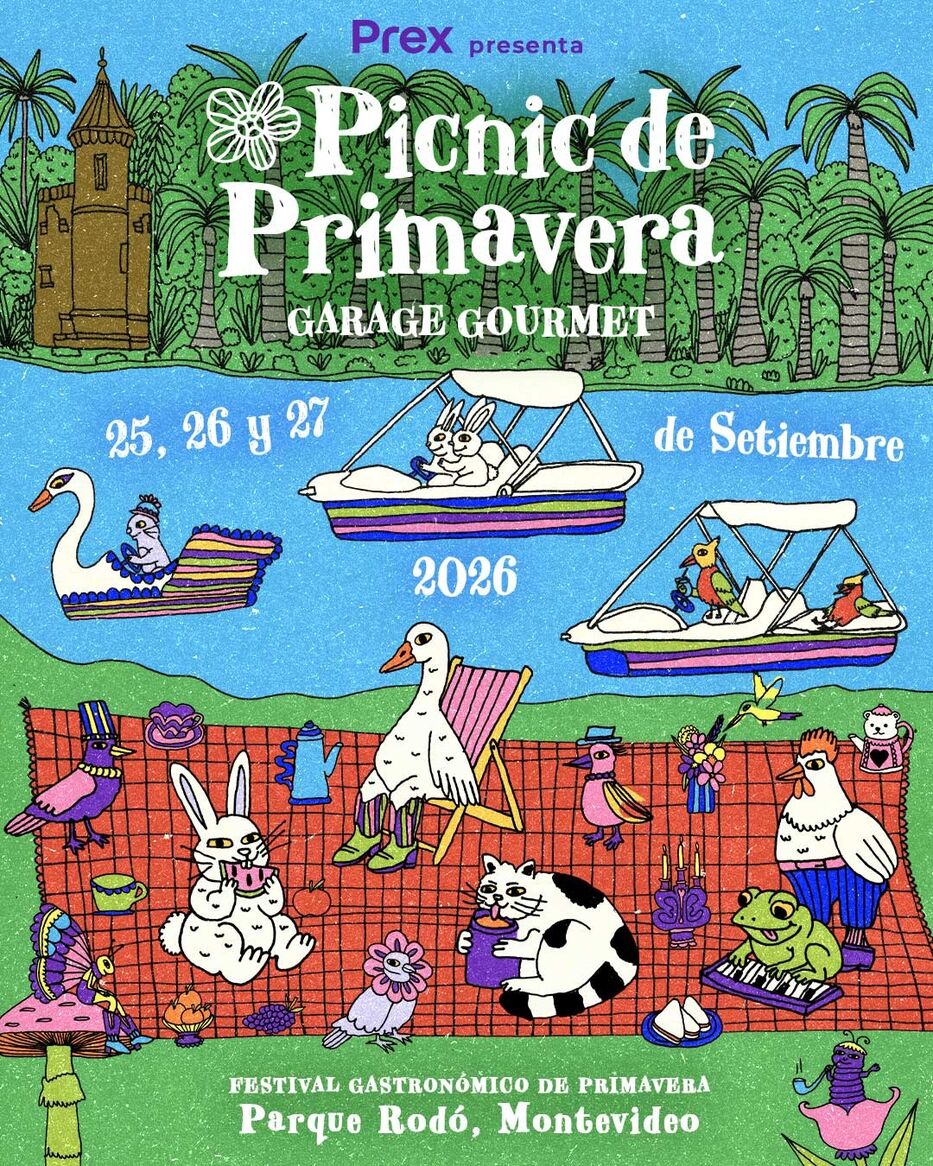 Picnic de Primavera vuelve al Parque Rodó: tres días de gastronomía y música gratis