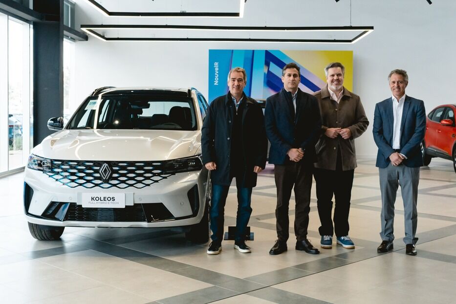 Santa Rosa recibió al vicepresidente global de Importadores de Renault Group