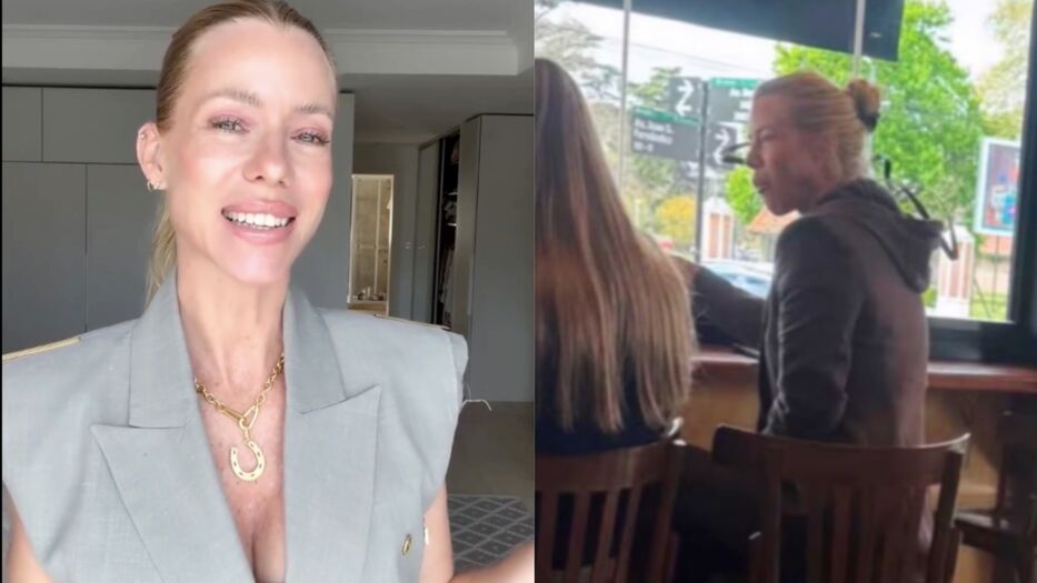 El enojo de Nicole Neumann tras ser fotografiada comiendo un pancho sin su permiso