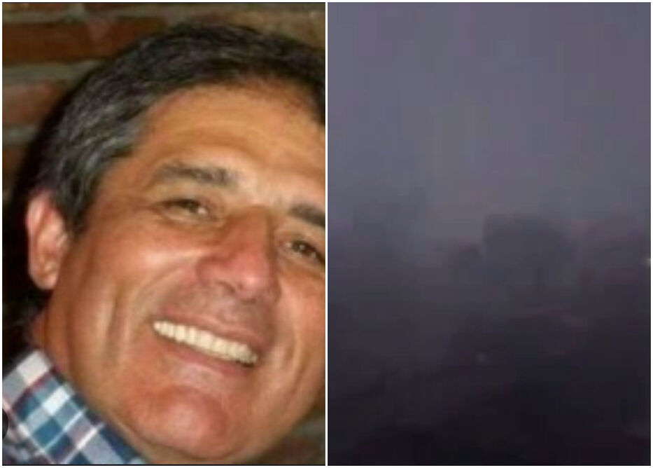 De milagro: un uruguayo escapó con vida cuando la ruta se hundió bajo su auto en Brasil