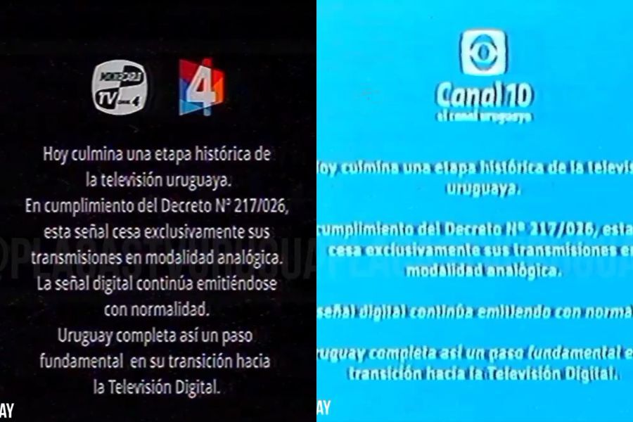 “Etapa histórica”: así fueron los últimos momentos de señal analógica en los canales de TV