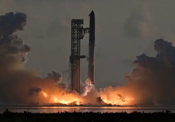 SpaceX lanza el Starship en su intento por completar el primer viaje orbital