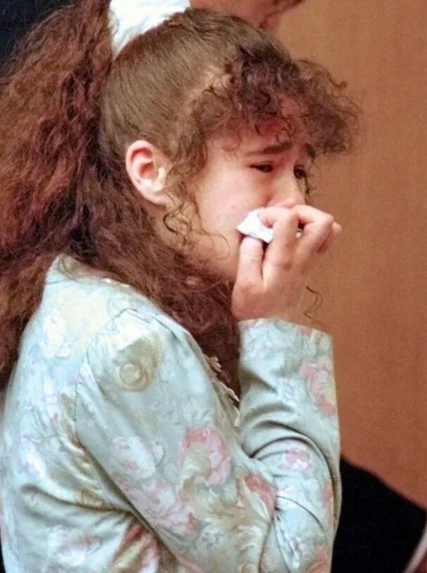 Christa al escuchar su sentencia, el 30 de marzo de 1996. News Sentinel
