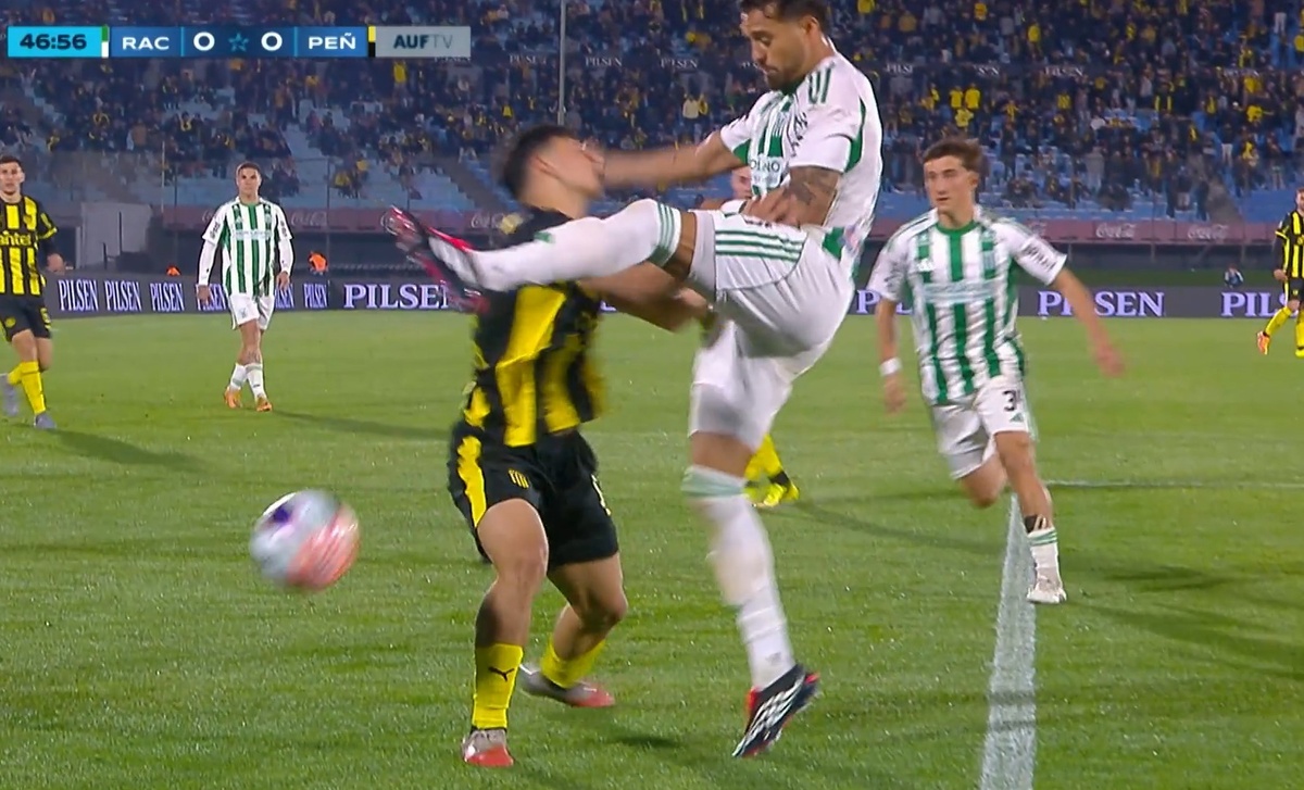 Ruglio volvió a quejarse del arbitraje: “Si es a Jaime o a Peñarol NO es roja”
