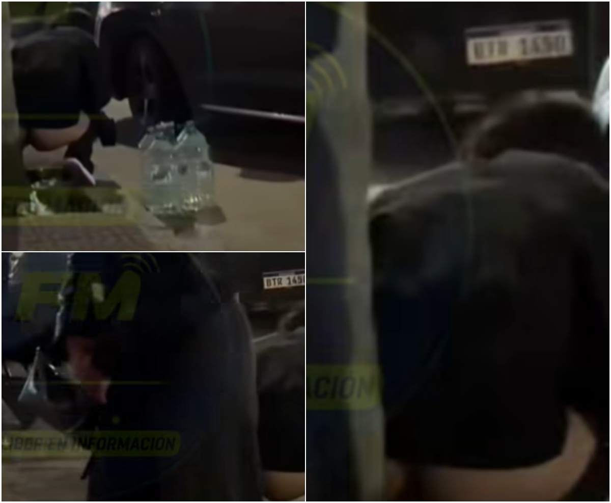 Se viralizó asquerosa actitud de un hombre en medio de un evento en Punta del Este