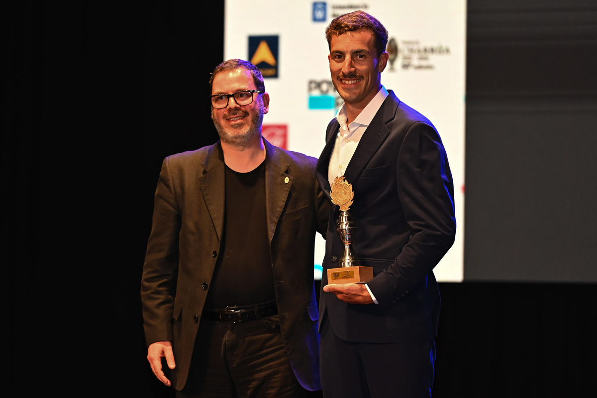 El remero Felipe Klüver fue premiado con el Charrúa de Oro. Conocé a todos los ganadores