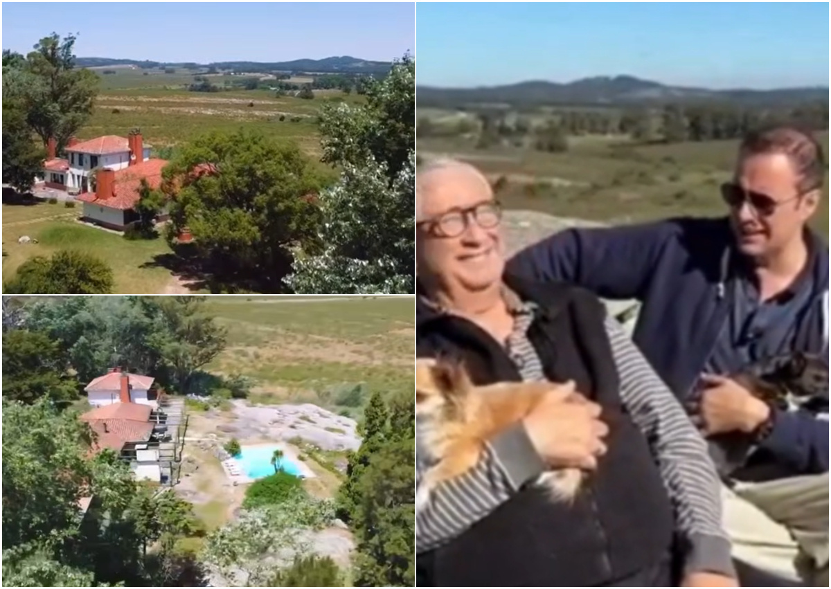 La Roca: Sergio Puglia y su marido revelaron video de imponente casa a la que se mudan