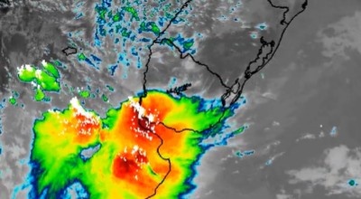 Meteorólogo mostró cómo avanza la tormenta e hizo una advertencia que llega “en horas”