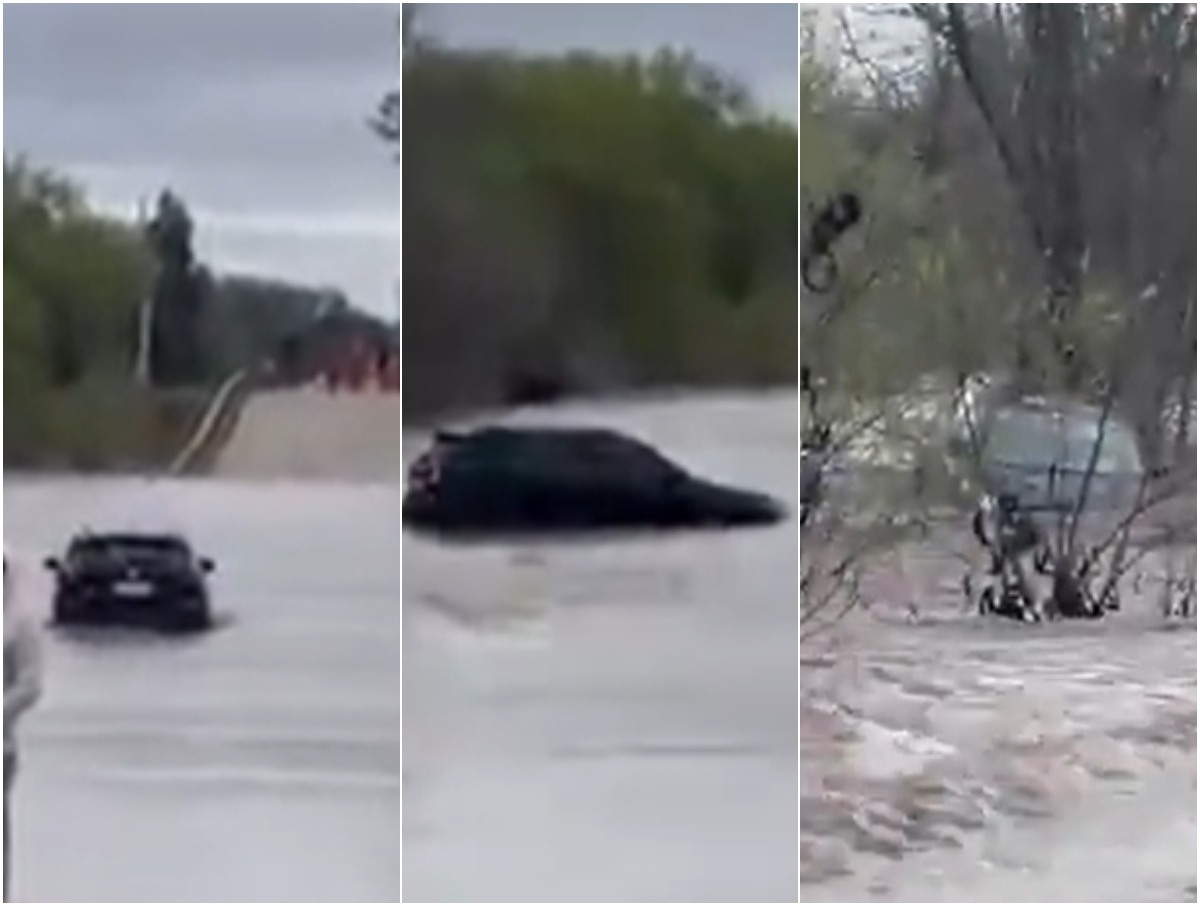 “¡Quería morir hoy!”: arriesgó todo para pasar por el agua, pero la corriente se lo llevó