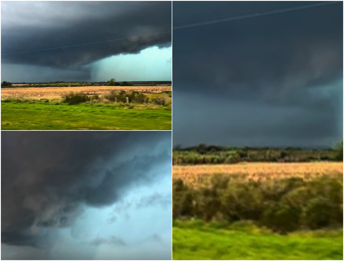 “¿Alguna vez habías visto?”: muestran el “impresionante núcleo” de tormentas en Uruguay