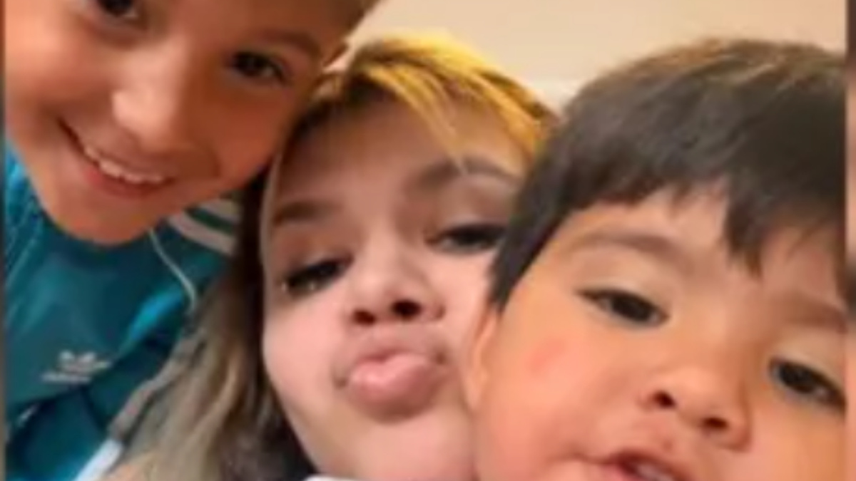 “Todo tiene que tener un final feliz”: Morena Rial vio a sus hijos después de siete meses