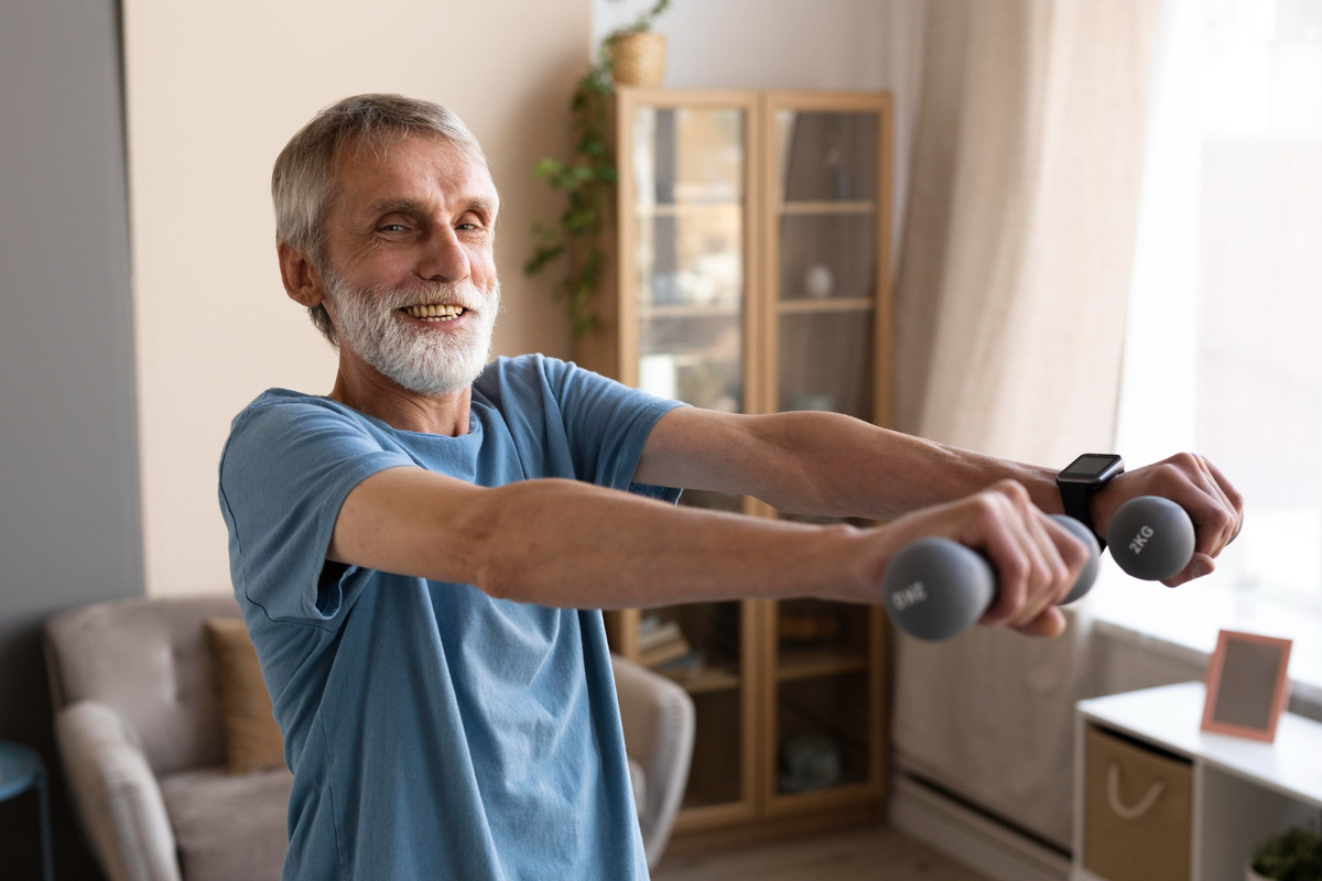 10 minutos, 2 mancuernas y todo el cuerpo ejercitado: el ideal para quien no tiene tiempo
