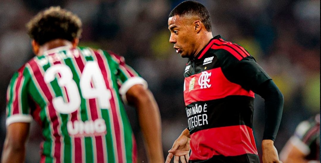 Brasil: Nicolás de la Cruz llegó a 100 partidos con Flamengo en el clásico ante Fluminense