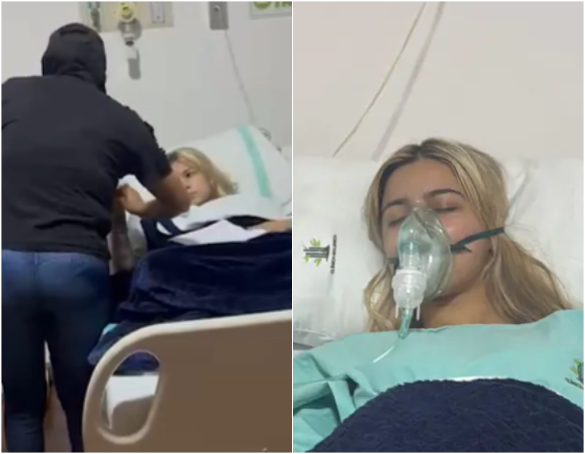 Convaleciente: el video de Tatiana Marset en el hospital recibiendo notificación judicial