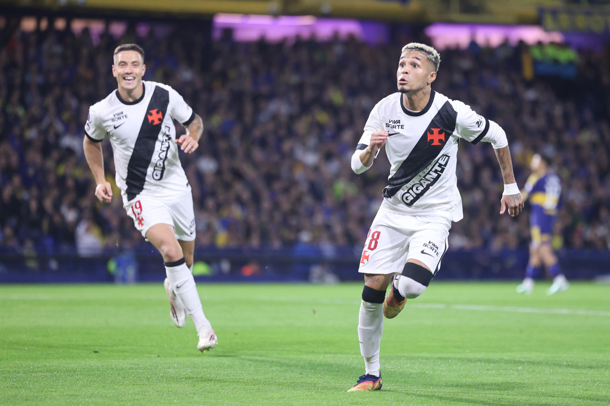 Sudamericana: Vasco da Gama le ganó a Boca Juniors a domicilio la primera semifinal
