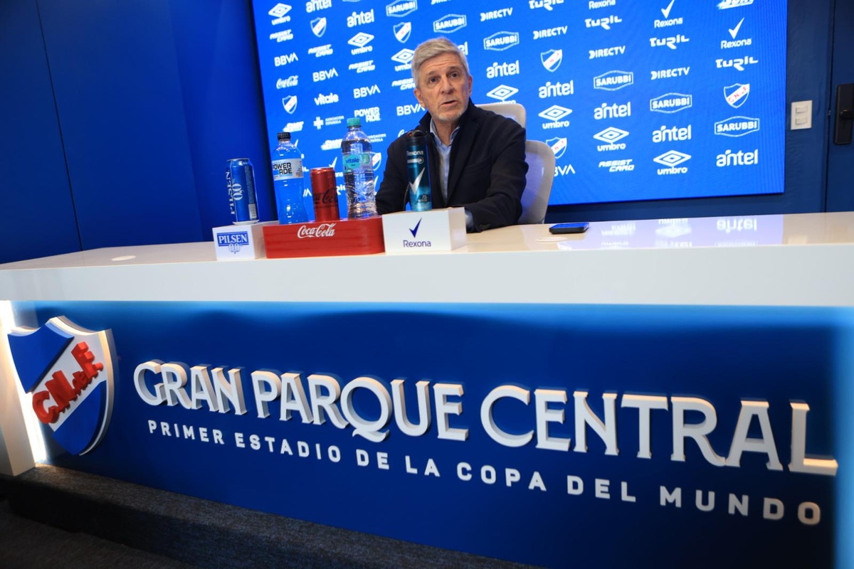 Nacional: Balbi dio conferencia para hacer notar la “preocupación” del club por arbitrajes