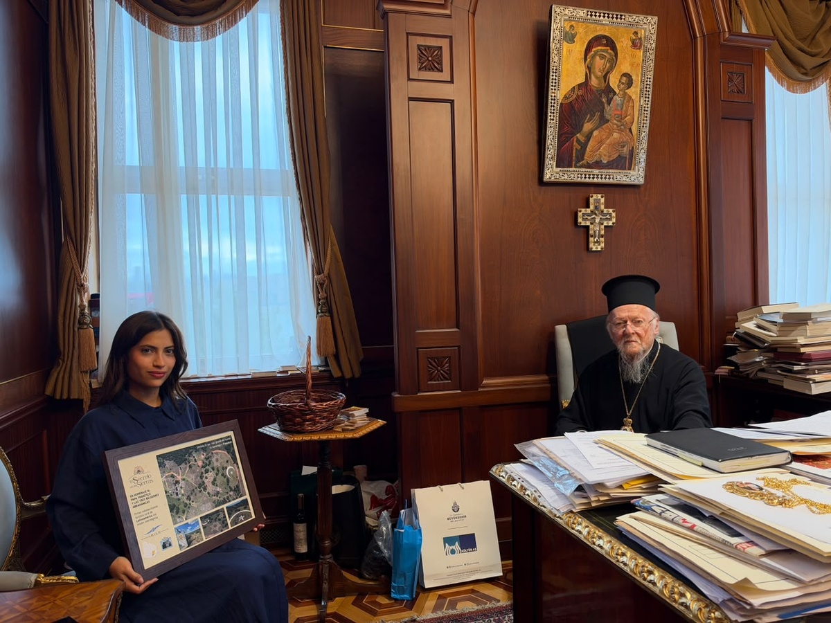 Patriarca de la Iglesia ortodoxa recibió en Estambul a familia uruguaya por símbolo de paz