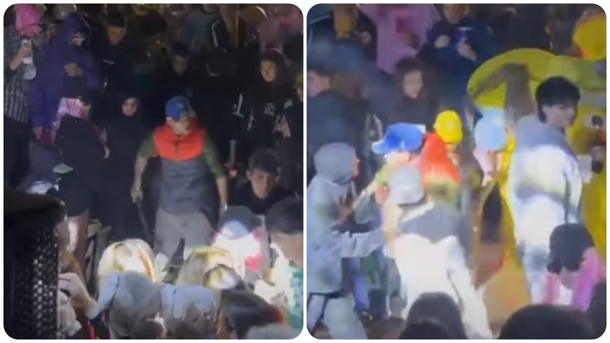 Nueva Palmira: un joven sacó un machete en medio de una fiesta; hay dos detenidos