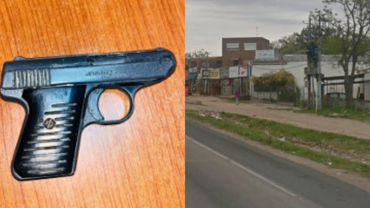 Adolescente de 17 años amenazó con un arma y robó a una persona; policías lo persiguieron