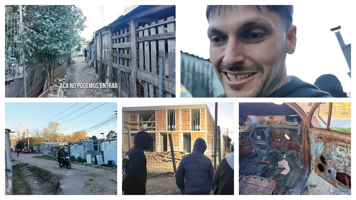 La recorrida de youtuber Joaco Santos por el 40 Semanas y por qué los vecinos lo ven mejor
