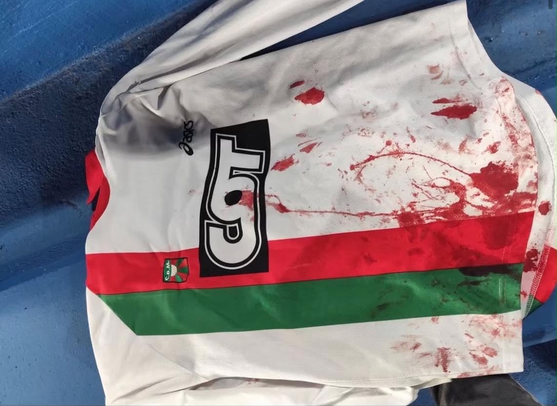 Hinchas de Nacional dieron un botellazo a un hombre frente a su hijo de 10 años
