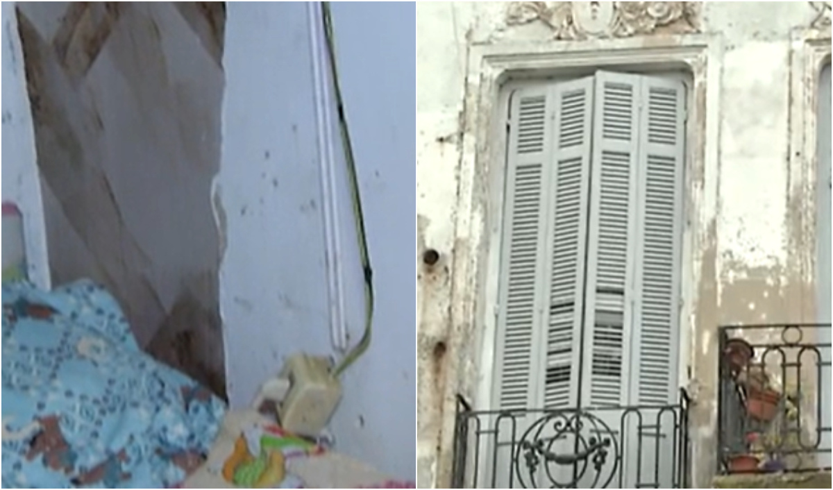 Vecinos de un edificio en Palermo denunciaron que viven entre ratas y riesgo de derrumbe