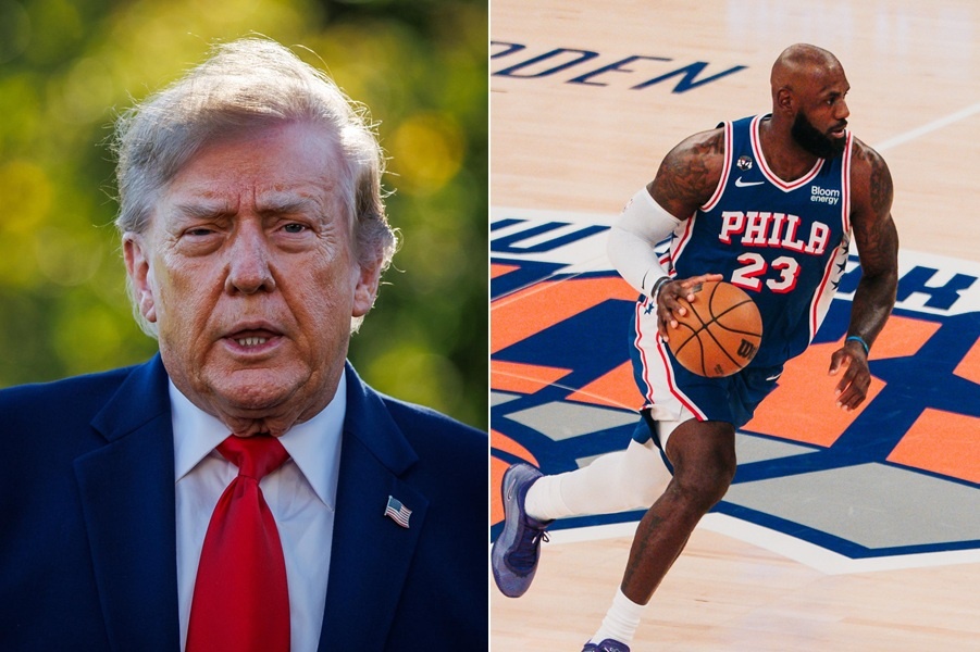 Donald Trump volvió a criticar a LeBron James: “No vale nada. es una vergüenza total”