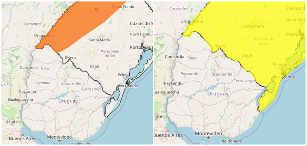 “Peligro” y “peligro potencial”: en Brasil advierten por fenómeno que llega a Uruguay