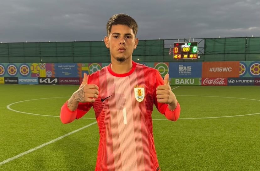 Mundial sub-15: Uruguay jugó dos partidos este lunes, y uno terminó con victoria 12-0