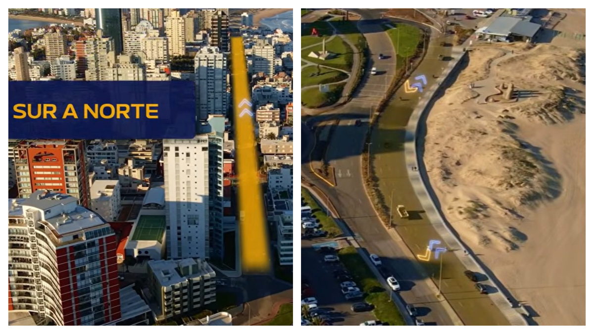 Cambia la flecha en importantes calles de Punta del Este: anuncian más inspectores