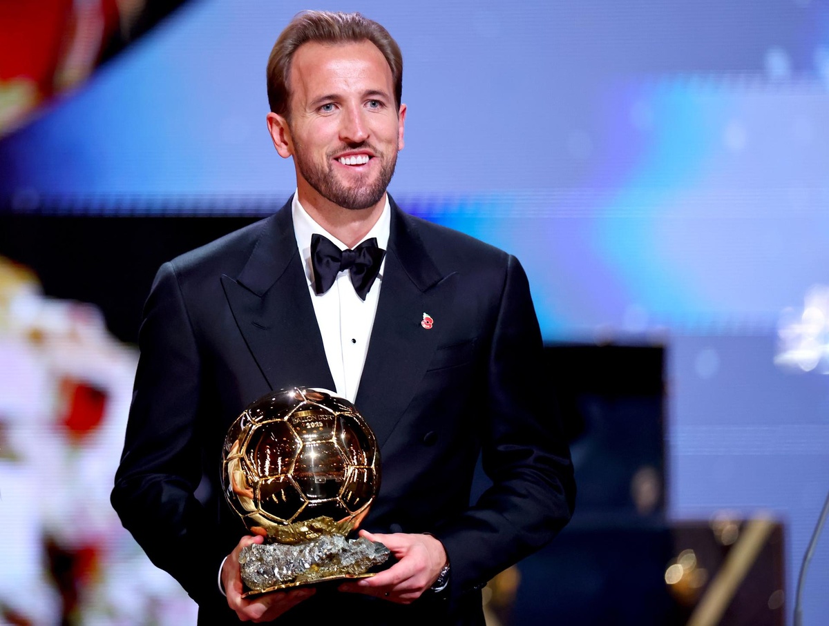 Balón de Oro: Harry Kane fue elegido mejor jugador del mundo por encima de Mbappé y Yamal
