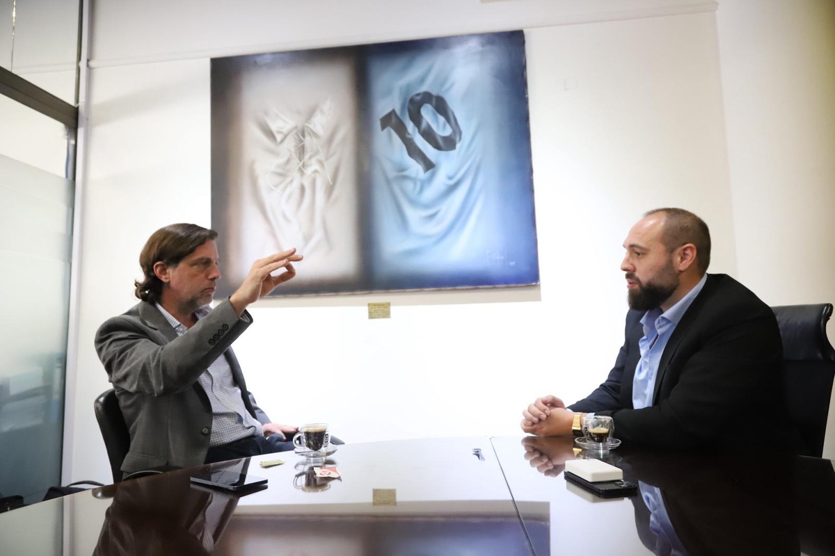 “La confrontación fracasó”: Freddy García, presidenciable de Peñarol, se reunió con Alonso
