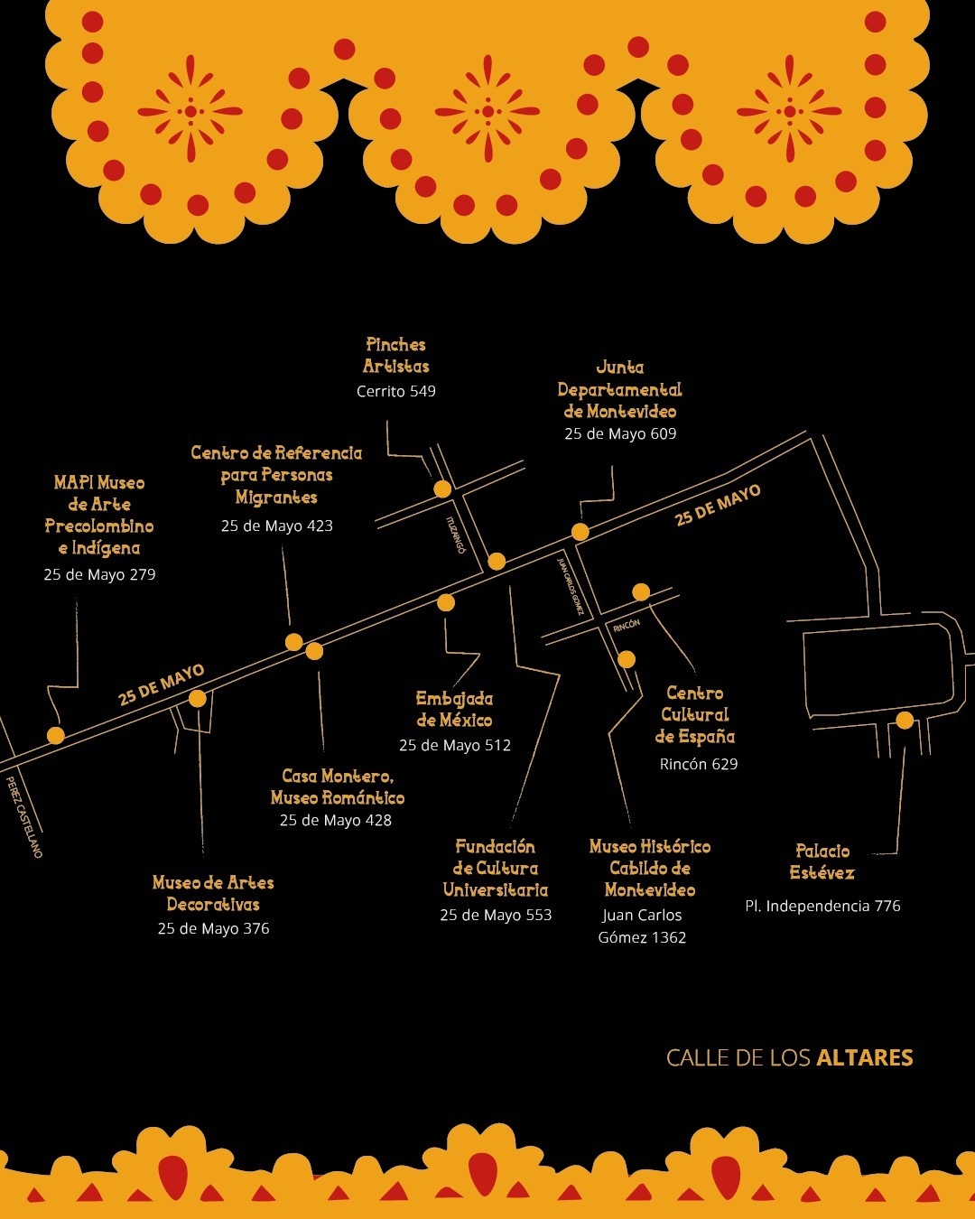 Montevideo celebra el Día de Muertos con altares, música y desfile en Ciudad Vieja