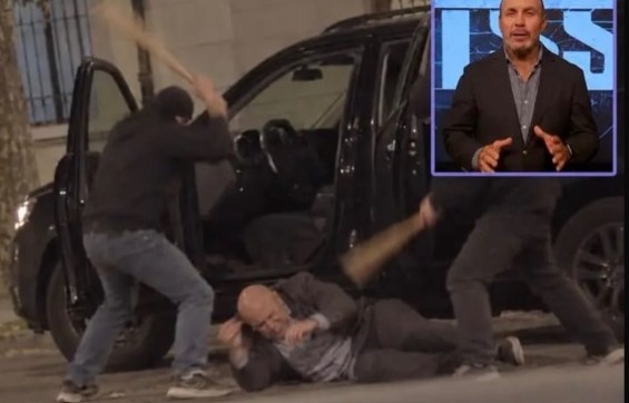 ¿Le pegaron a Nacho Álvarez? La respuesta, con humor, que dio el periodista en redes