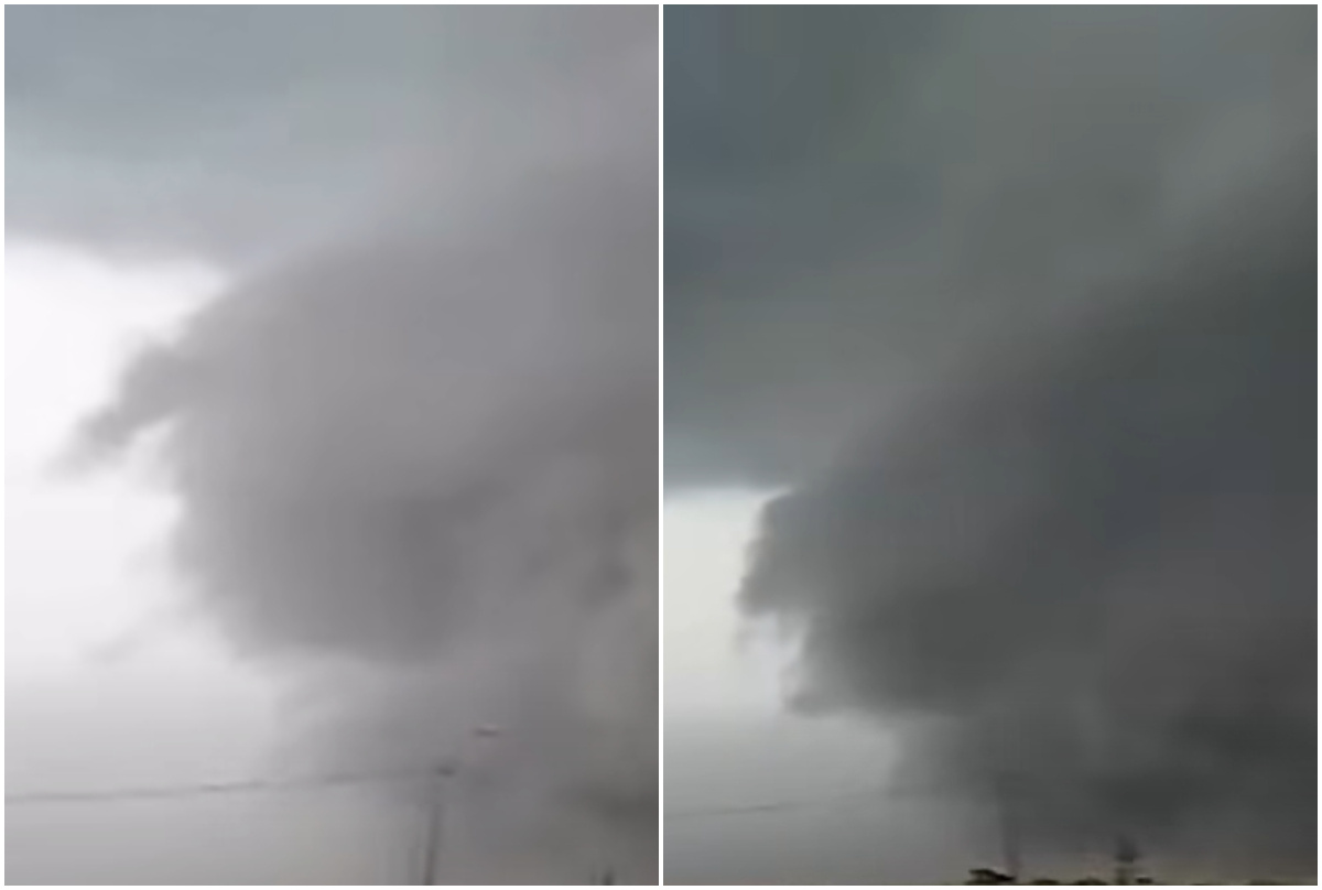 ¿Un tornado en Uruguay? El extraño fenómeno en Young que quedó registrado en video