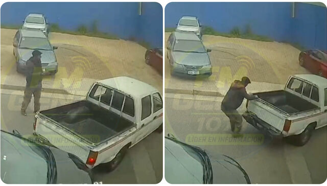 Una camioneta chocó a un auto estacionado en Maldonado y el conductor se dio a la fuga