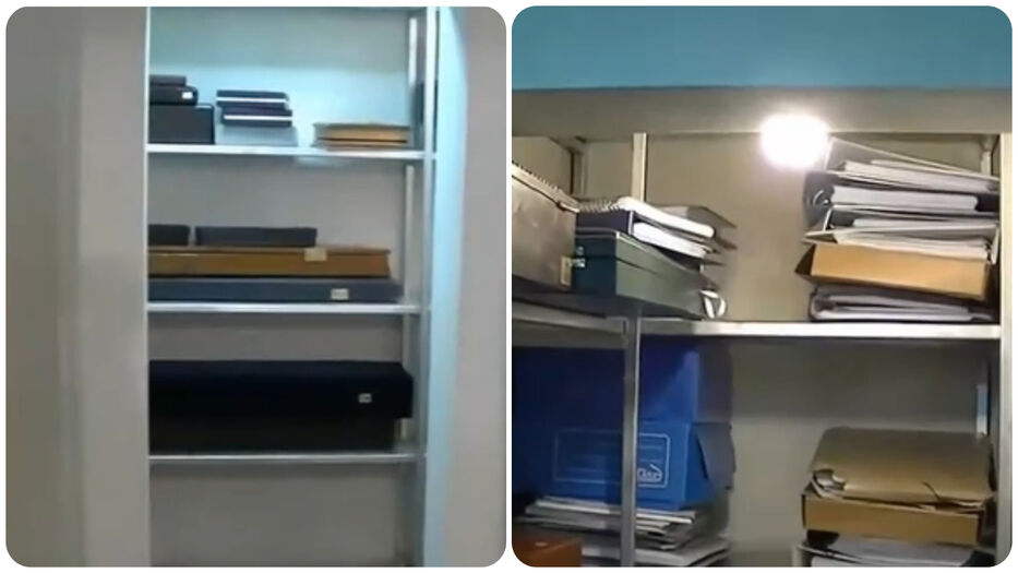 Caso Cuadernos: exhibieron imágenes de una bóveda hallada en la casa de Cristina Kirchner