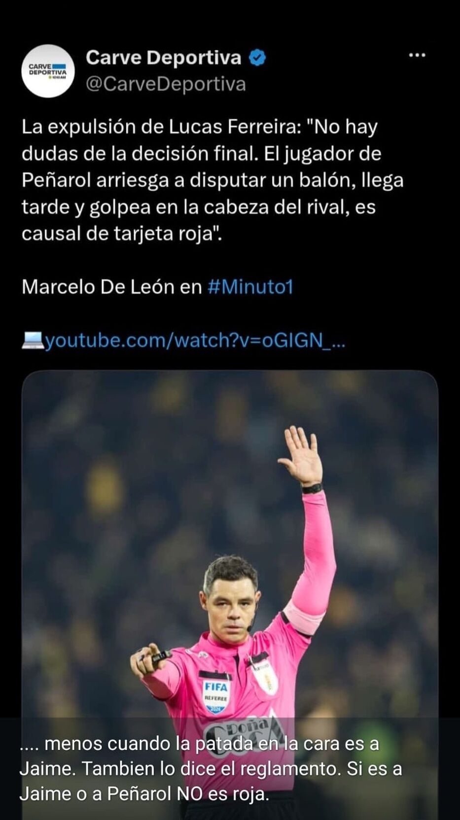 Foto: WhatsApp Ignacio Ruglio