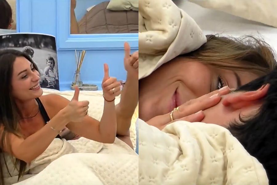 Primer romance en GH Uruguay: Fabricio y Victoria dieron el consentimiento y hubo besos