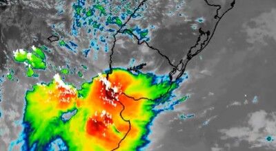 Meteorólogo mostró cómo avanza la tormenta e hizo una advertencia que llega “en horas”