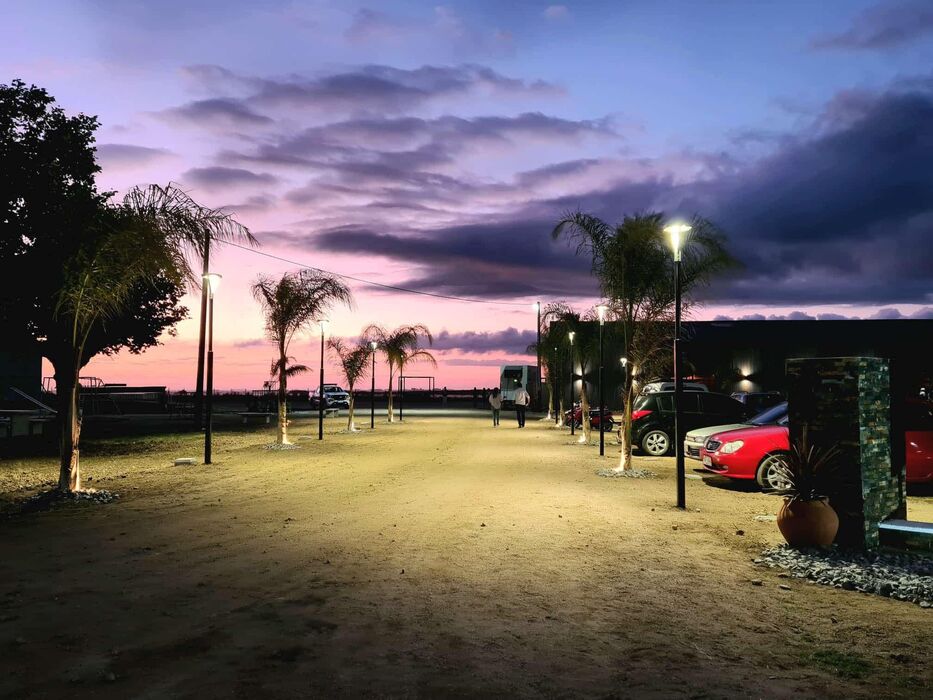 Atardecer en Ismael Cortinas.