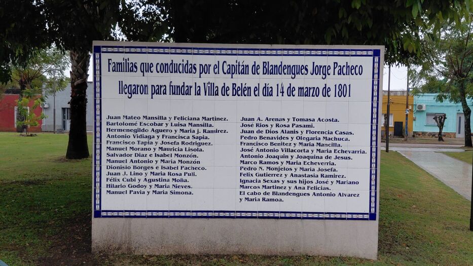 La historia del poblado.