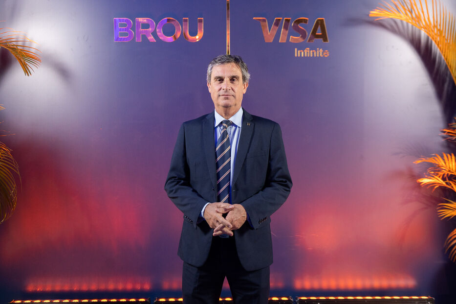 &nbsp;Cr. Álvaro García, presidente del BROU. Foto: Javier Noceti