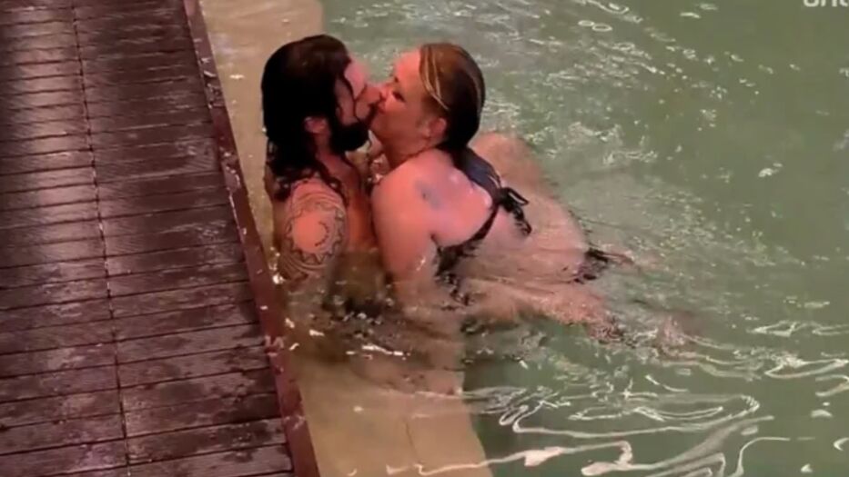 Gran Hermano Uruguay: Melanie y Catán protagonizaron un apasionado beso en la piscina