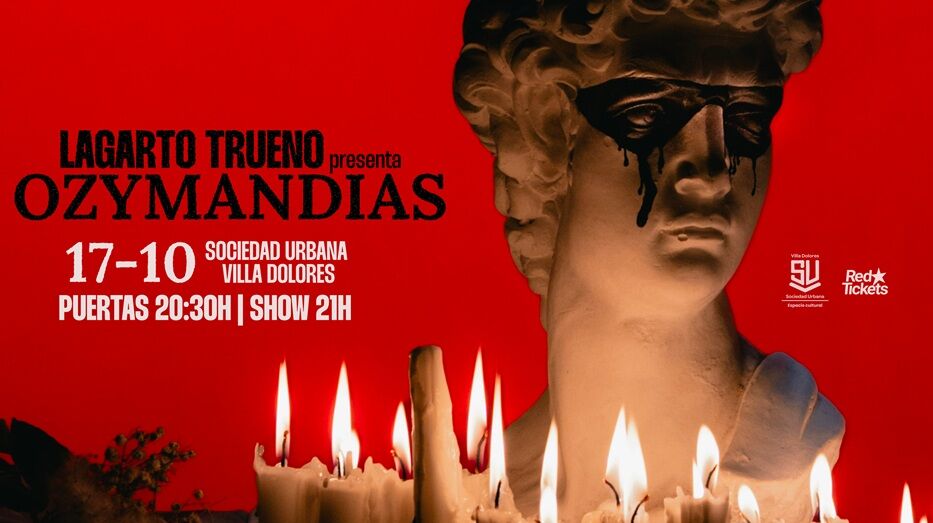 Lagarto Trueno lleva su nuevo disco al escenario de Sociedad Urbana Villa Dolores