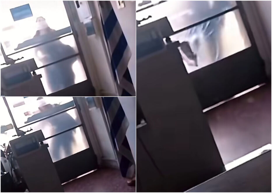 “¡A las cinco!”: fue al Correo dos minutos antes de cerrar, no la atendieron y rompió todo