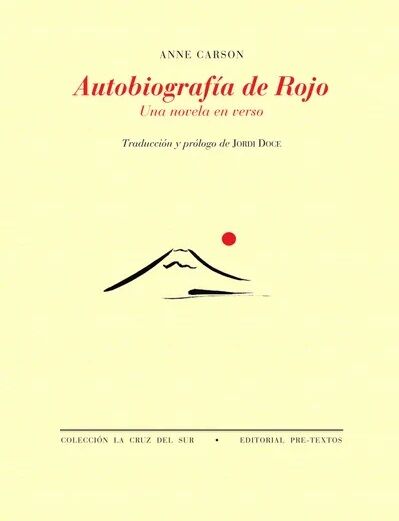 “Autobiografía de rojo”, Anne Carson (1998)