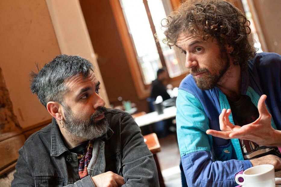Camilo Piquela y Francisco Stareczek, de Milongas Extremas. Crédito: Javier Noceti