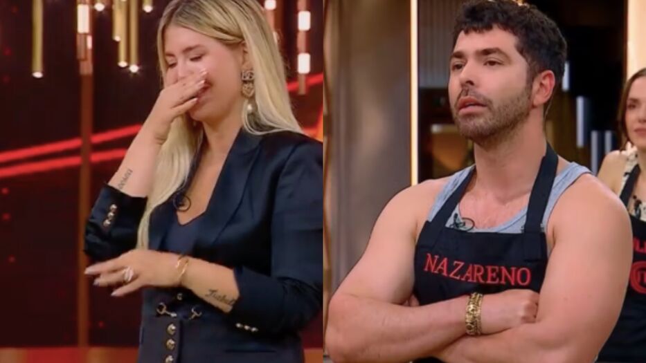 Wanda Nara vio una parte íntima de Nazareno Casero y no pudo disimular su reacción