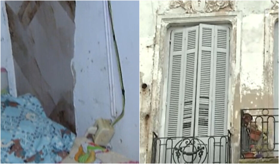 Vecinos de un edificio en Palermo denunciaron que viven entre ratas y riesgo de derrumbe
